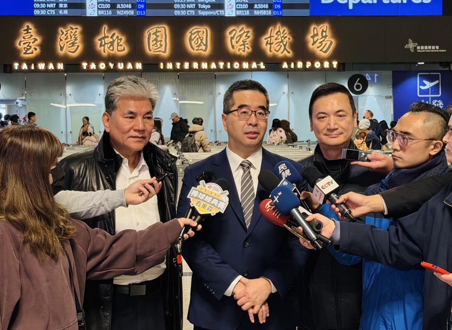 國民黨訪團抵北京 蕭旭岑：兩岸關係將如冬日回暖