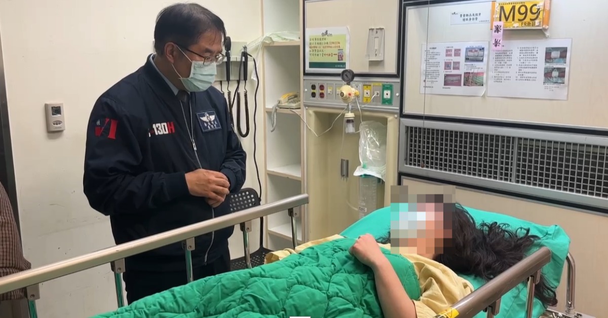 台南隨機砍人釀3傷！黃偉哲到醫院慰問傷者