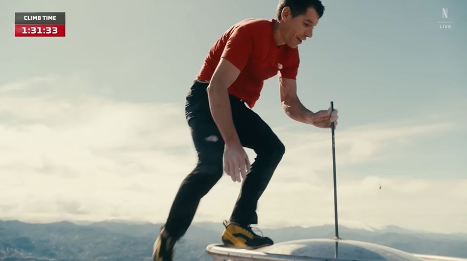 獨家／霍諾德登頂台北101摸的避雷針...