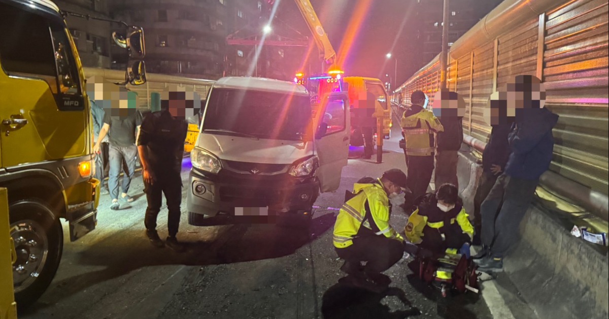 新北男追撞害台1高架塞翻！毒品快篩呈...