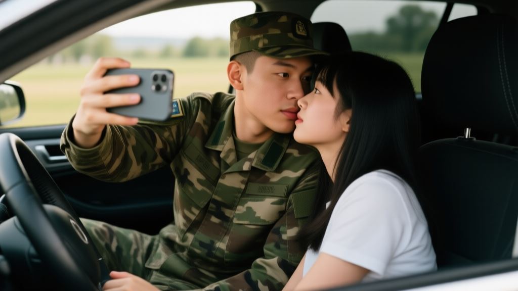 軍人揪少女車震！拍激情「吞吐片」收藏...