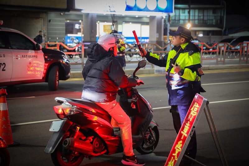 中市警春節酒測專案勤務上路　違規加強執法 (圖)