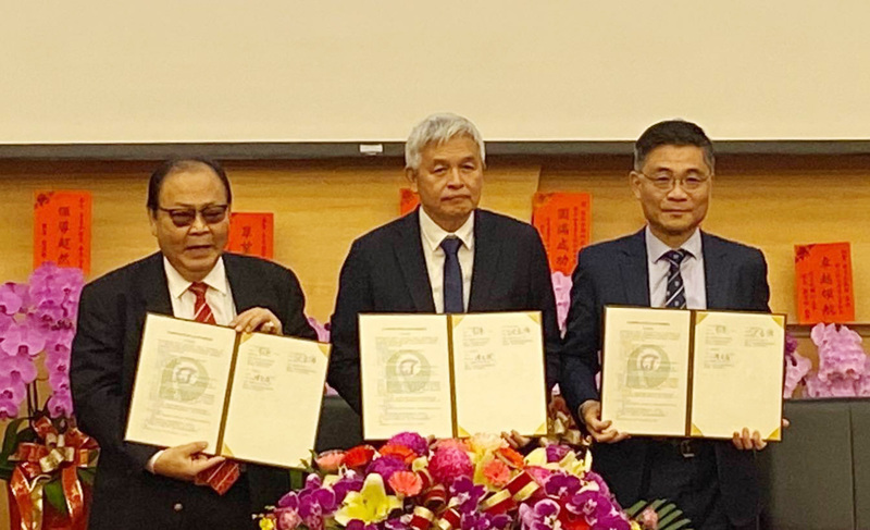 澎科大校長李文熙上任 與縣府、成大簽...